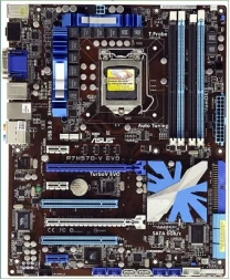 Материнка Asus P7H57D-V EVO / intel Xeon X3470(s1156)(аналог I7 870)