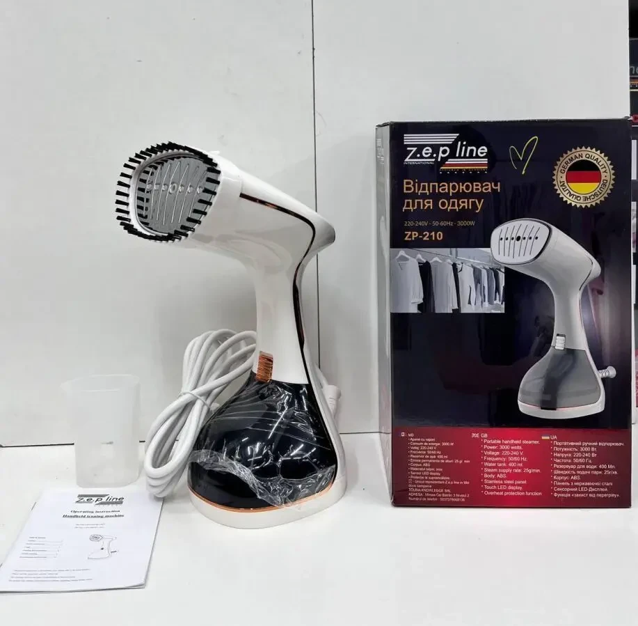 Відпарювач для одягу Zepline ZP-210 з сенсором, вертикальний 5