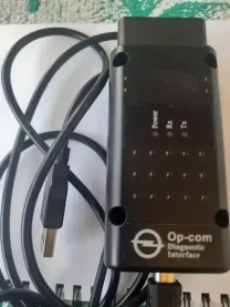 Автосканер OP COM V 2021для диагностики авто Opel Vanxhall Saab