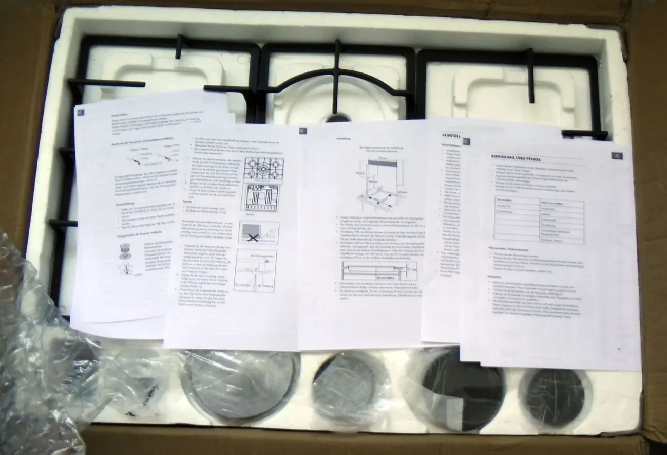 Газовая варочная поверхность  KLARSTEIN Victoria 5 (10038377) 6