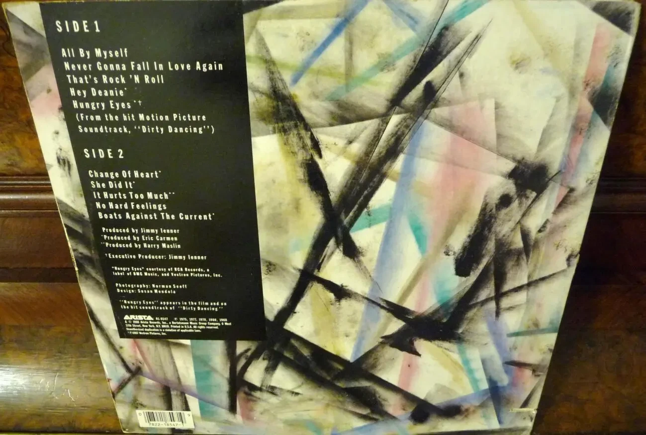 Виниловая пластинка - RARE (ERIC CARMEN 1988 The Best Of Eric Carmen) 4