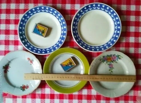 Тарелка тарелки столовые для дома, дачи экологически чистые 2