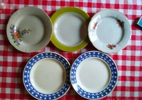 Тарелка тарелки столовые для дома, дачи экологически чистые 5