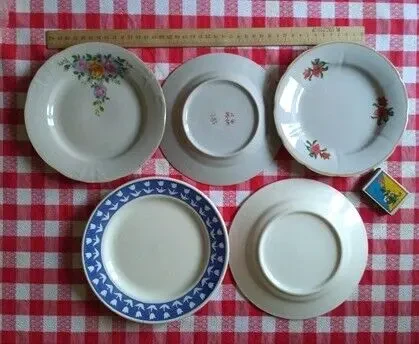 Тарелка тарелки столовые для дома, дачи экологически чистые 8