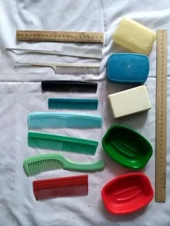 Расческа Расчески разной формы, цвета, Мыльницы, подставки 4