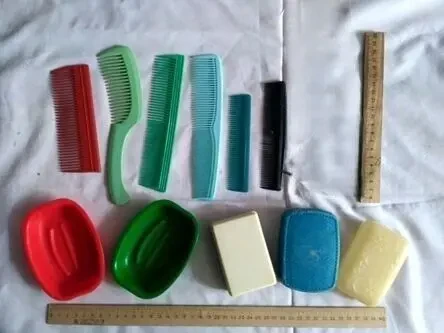 Расческа Расчески разной формы, цвета, Мыльницы, подставки 10