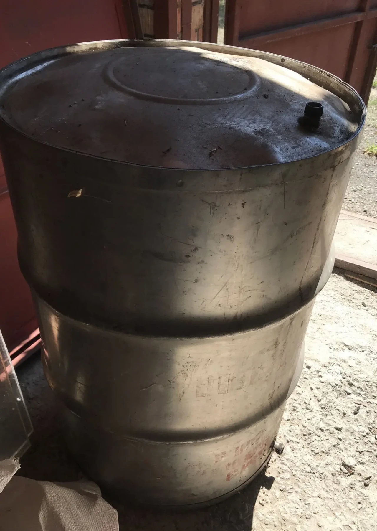 Бочка из нержавейки. 2