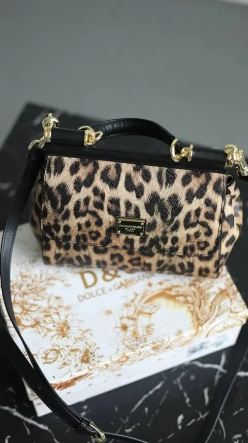 Сумка шкіряна Леопард 6