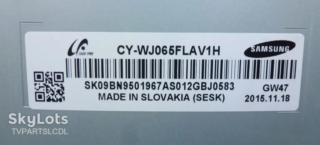 блок живлення BN44-00812A для Samsung UE65JU7500 5