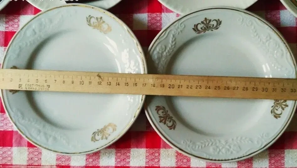 Тарелка тарелки столовые  для дома, для дачи экологически чистые 7