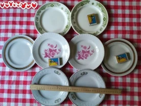 Тарелка тарелки столовые  для дома, для дачи экологически чистые