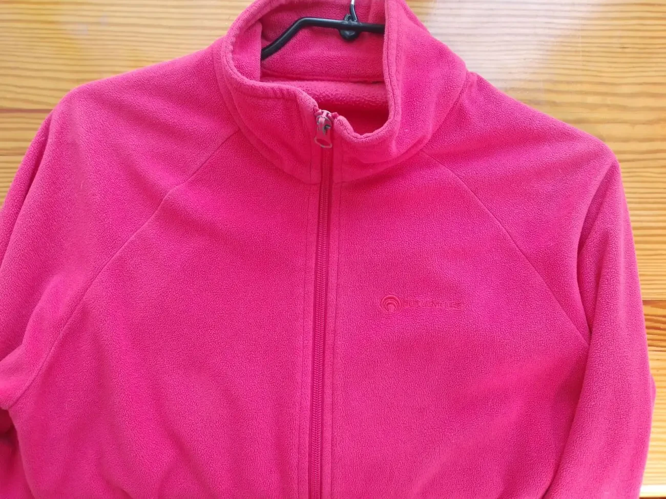 Свитер флис кофта м 12 розовый, под горло, реглан, молния, хлопок 3