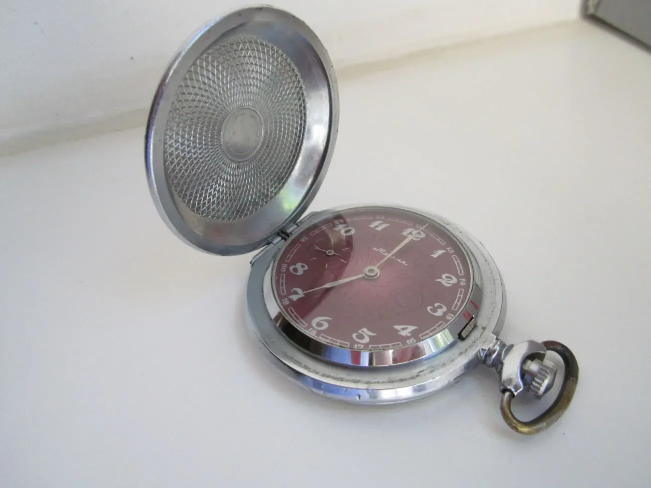 Часы карманные МОЛНИЯ СССР 11 7