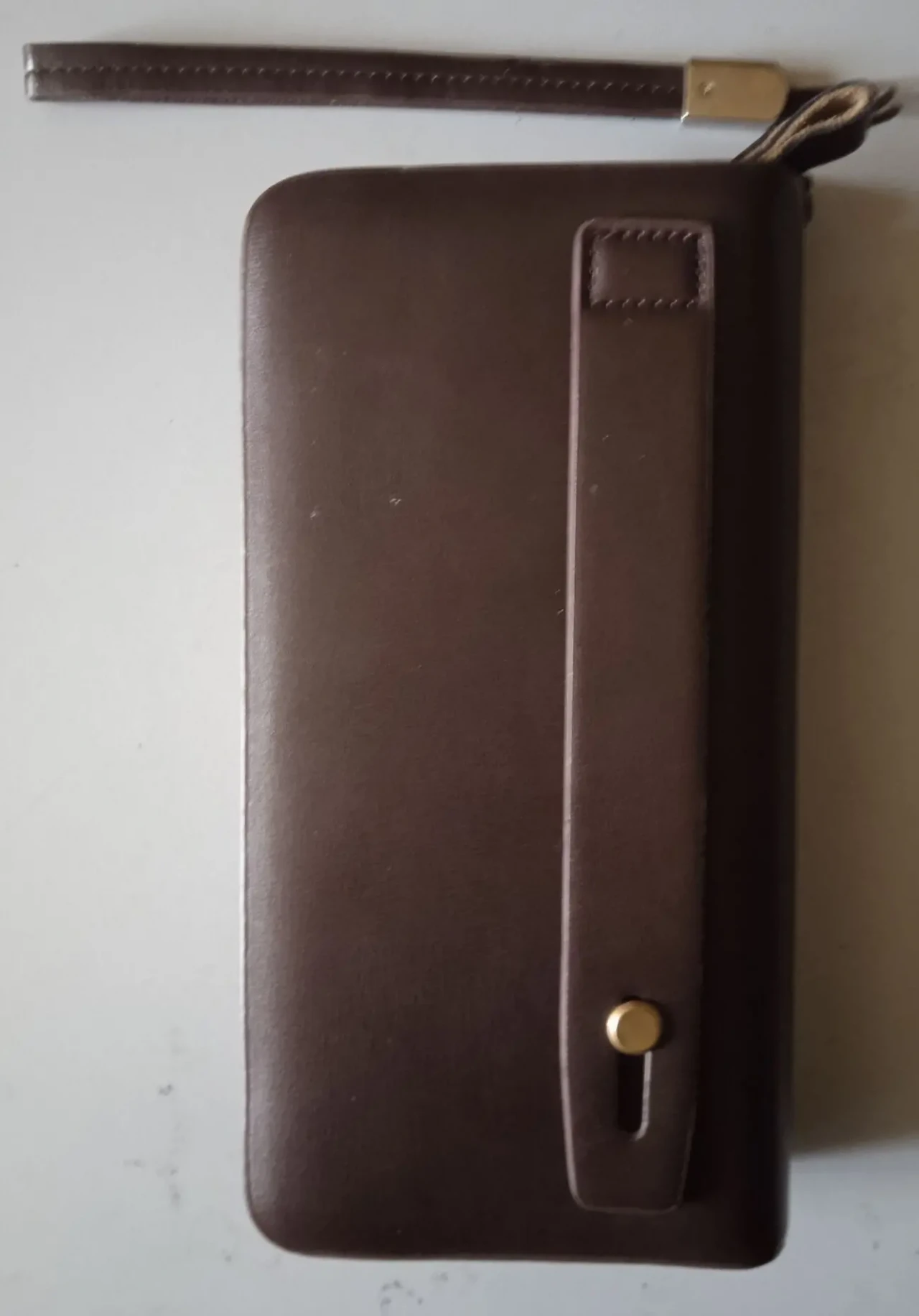 Портмоне-клатч чоловічий BAELLERRY, на 2 відділення, коричневий 7