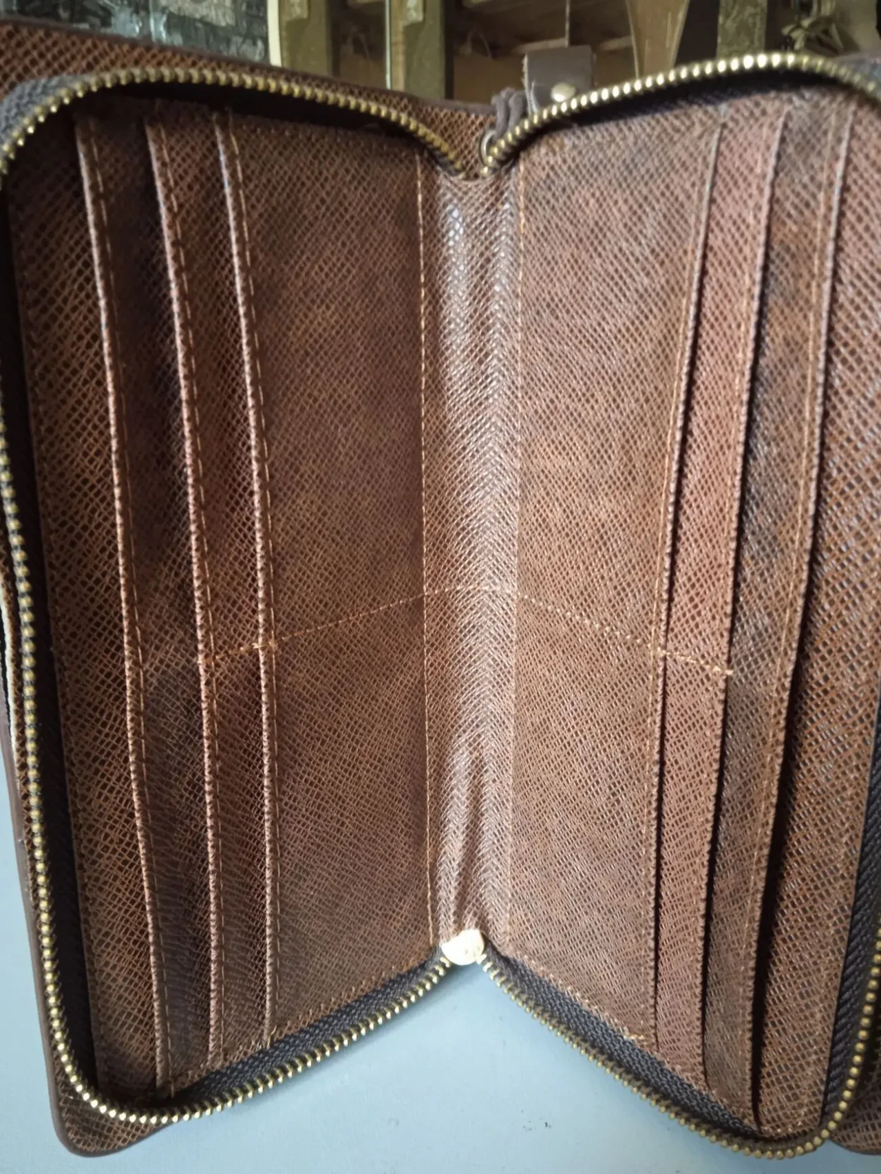 Портмоне-клатч чоловічий BAELLERRY, на 2 відділення, коричневий 6