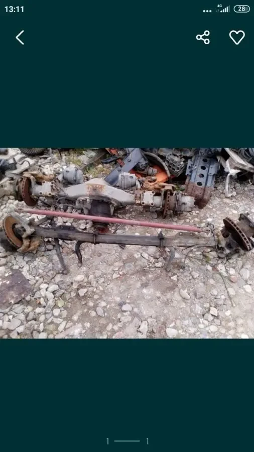 Балка передня Mercedes Rex,Vario,Atego,Man 609,709,711,714,809,814,817