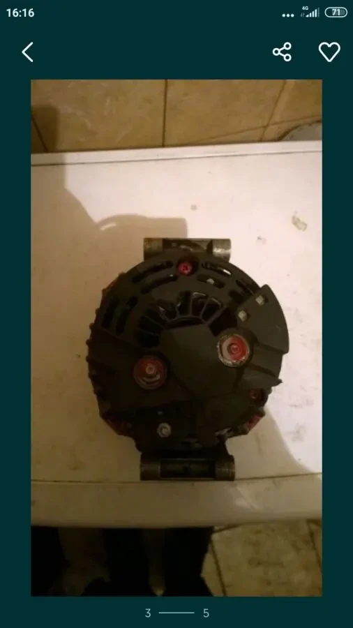 Генератор  Mercedes Sprinter 2,9 2,3 2,7 2,2 901 903 розборка, шрот 3