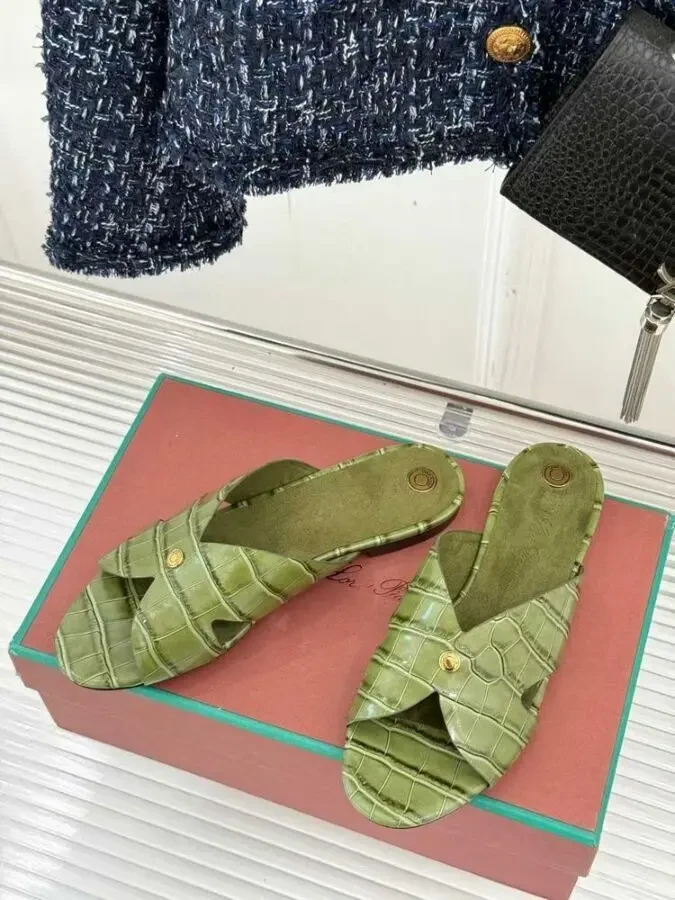 Капці мюлі Loro Piana 8