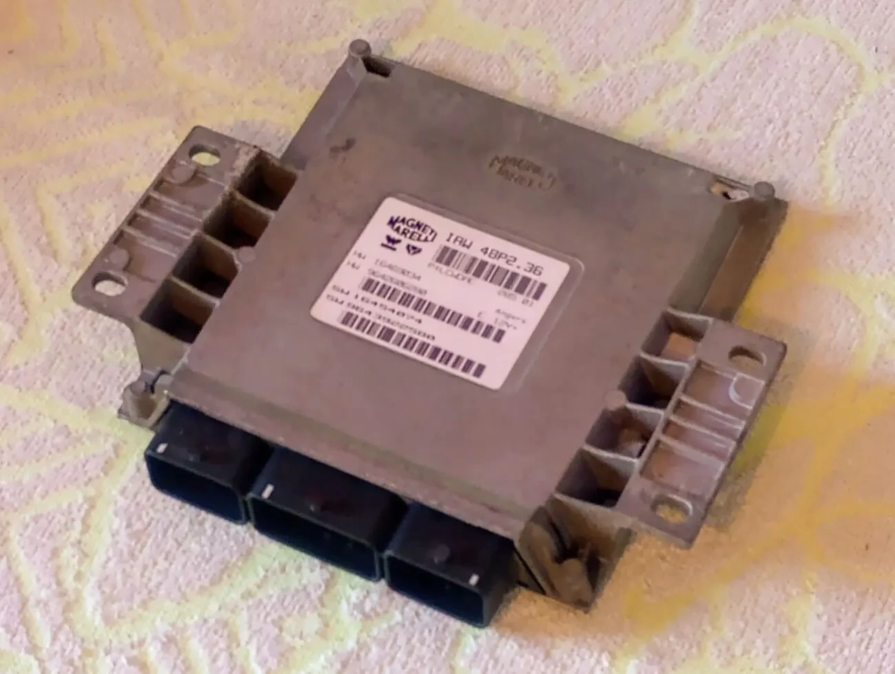 IAW48P2.36 HW9642606280 Peugeot 307 2.0 16V RFN ECU блок управления