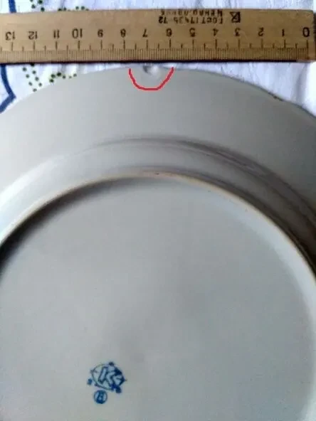 Тарелка большая блюдо  Коростенский фарфоровый завод, для дома, дачи 5