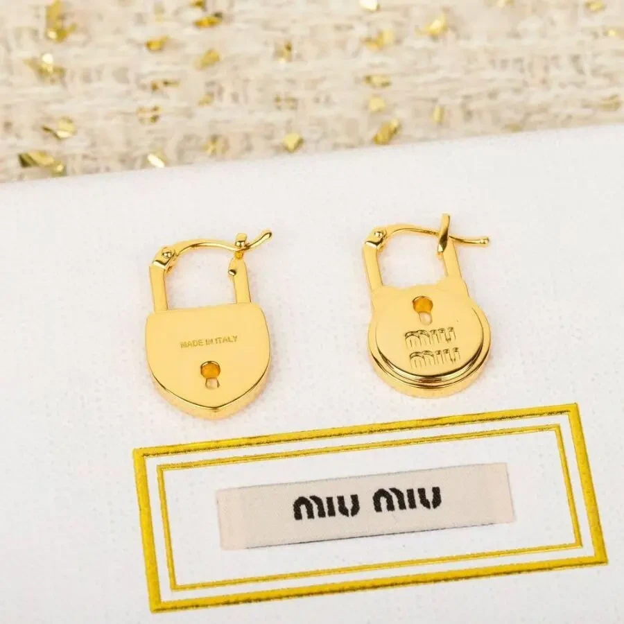 Сережки Miu Miu 3