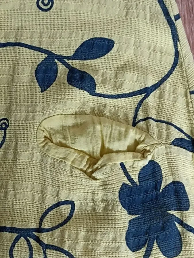 Итальянское красивое женское платье желтое хлопок на 50 9