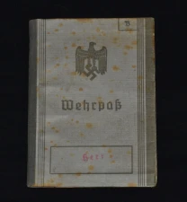 Военный билет Вермахт.