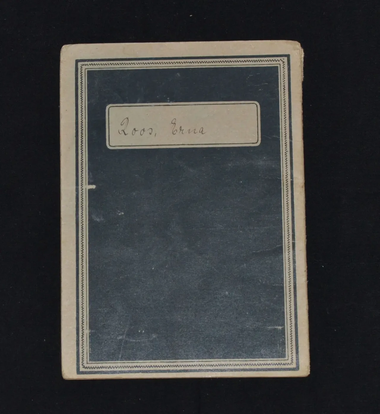 Рабочая книжка 1948 г. В ГДР документ использовался до 1967 года. Док 5