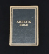 Рабочая книжка 1948 г. В ГДР документ использовался до 1967 года. Док