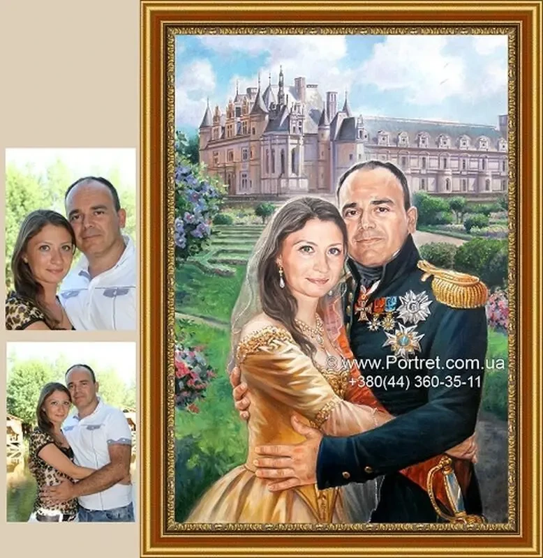 Профессиональный портрет маслом на заказ в Украине 5