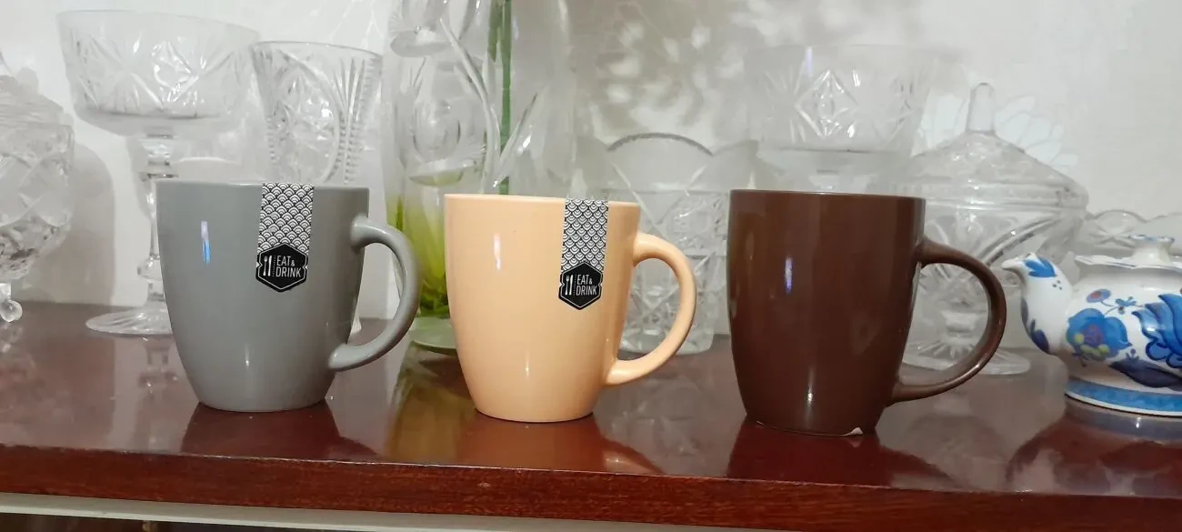 Чайные чашки из керамики. Новые