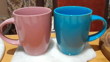 Чайные чашки из керамики. Новые