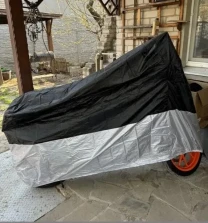 Чехол на мотоцикл скутер накидка от дождя и солнца