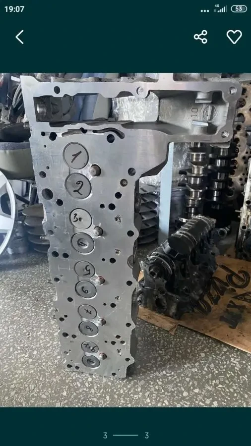 Головка ГБЦ Mercedes 2.9 OM602 готова до встановлення