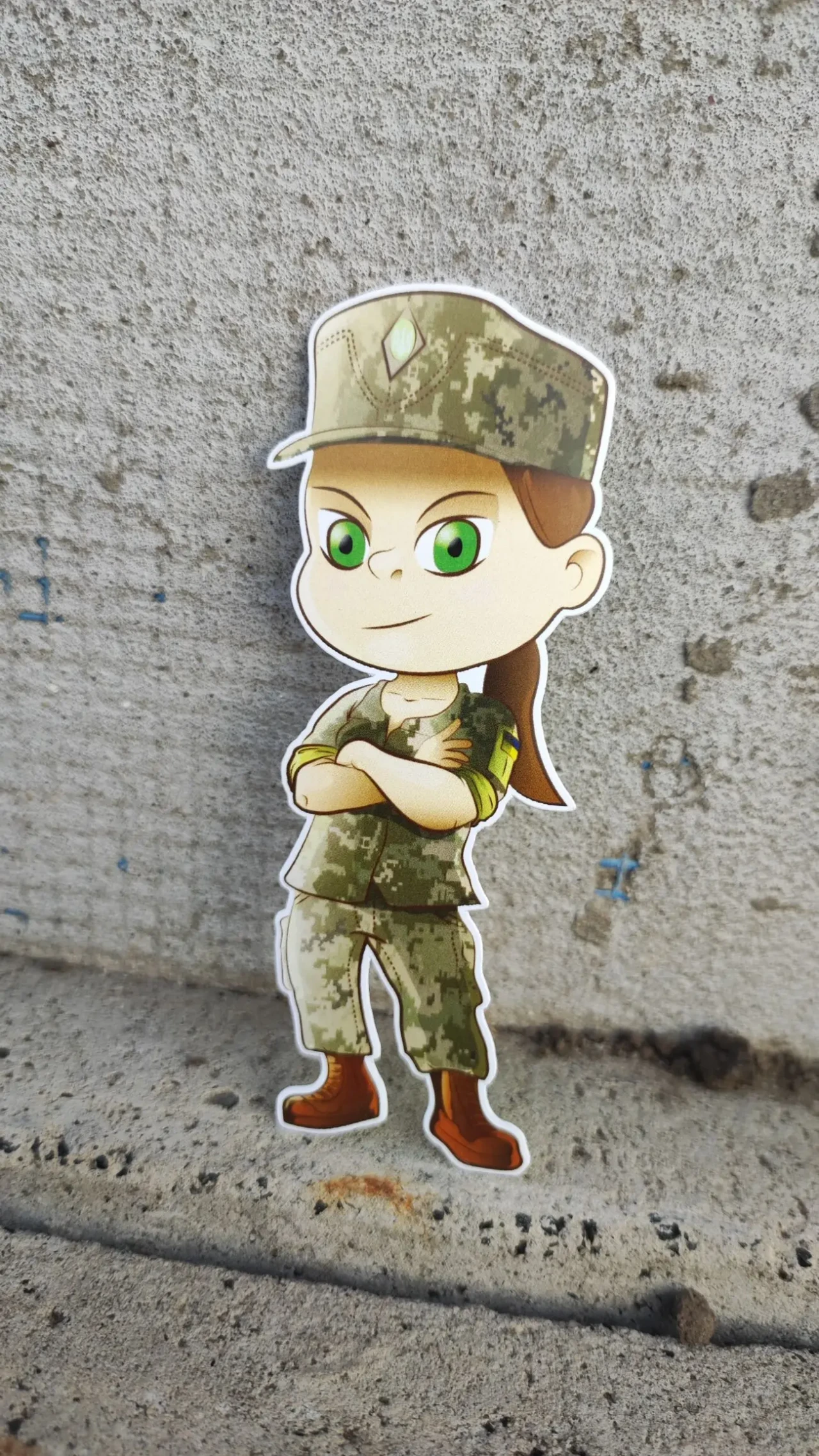 Наклейки Веселі Вояки набір з 26 штук 8