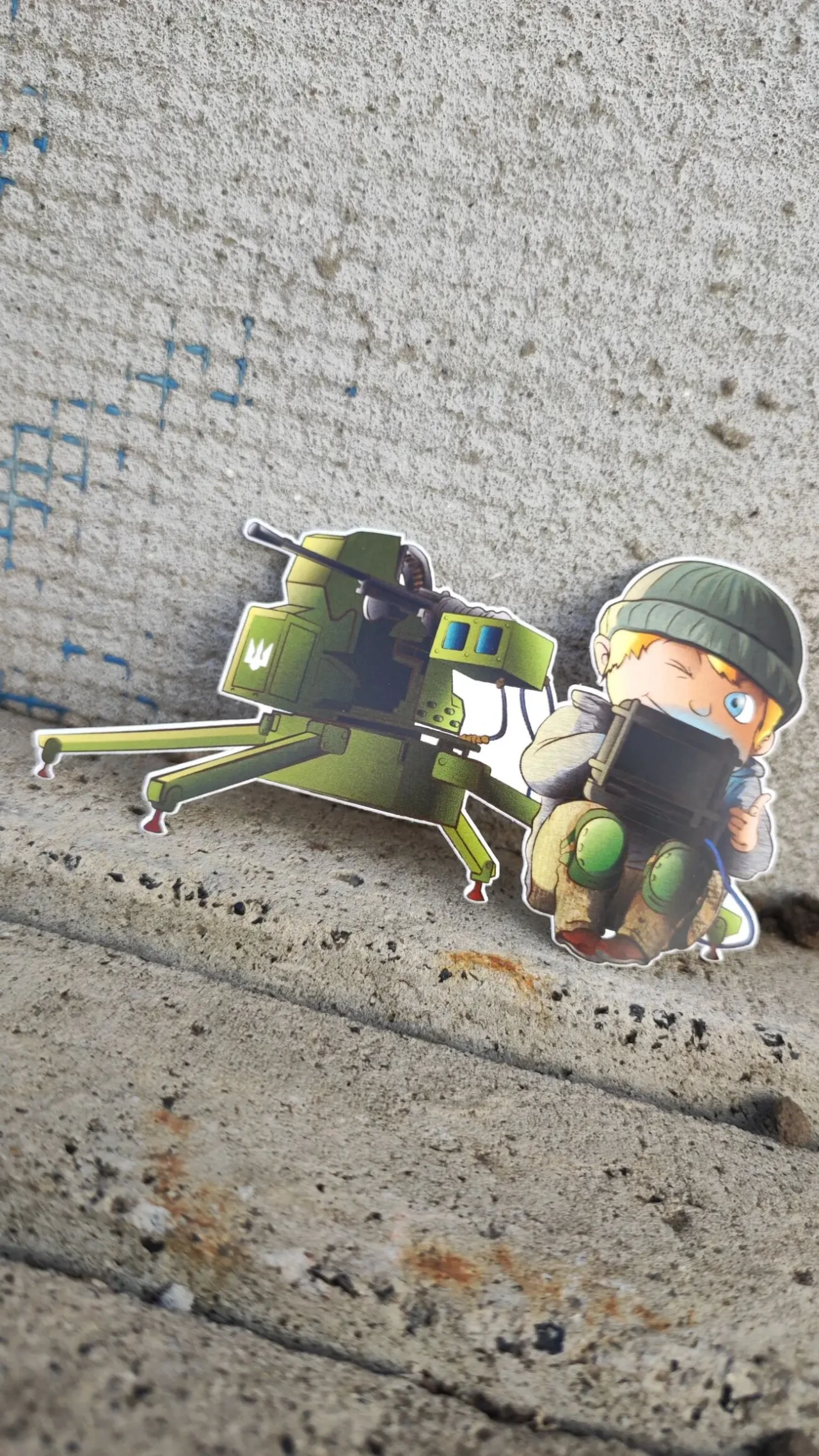 Наклейки Веселі Вояки набір з 26 штук 7