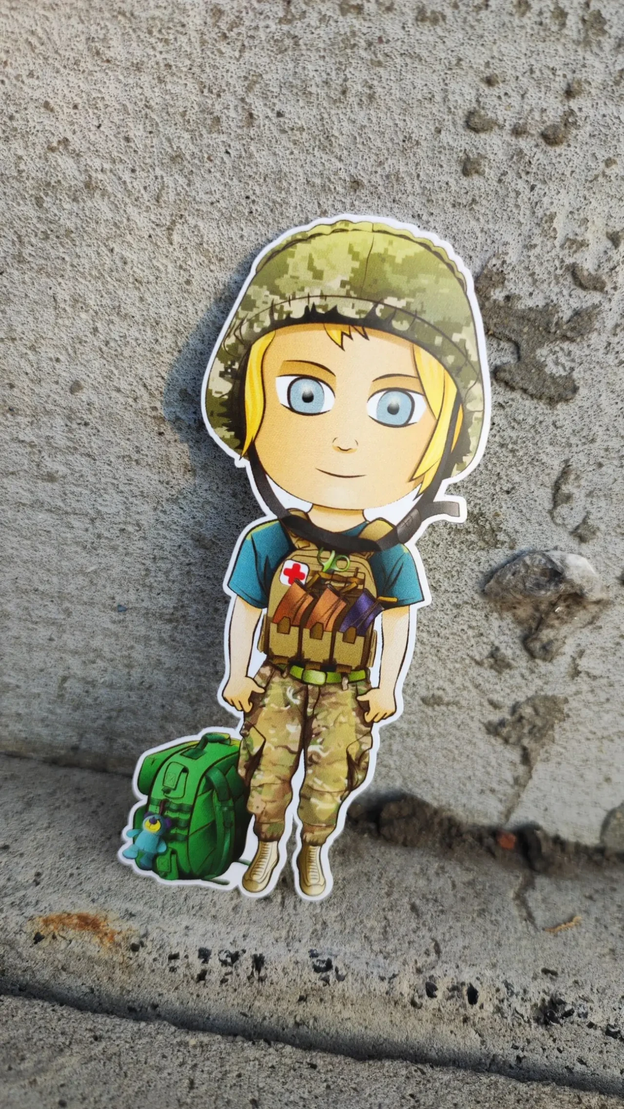 Наклейки Веселі Вояки набір з 26 штук 10