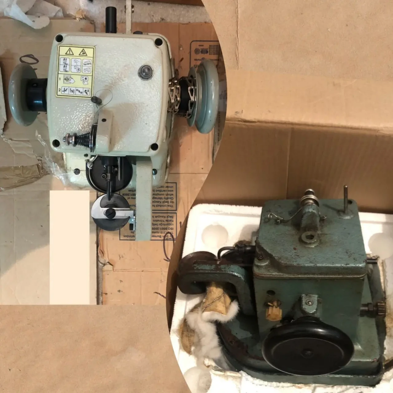 Скорняжні машинки зі столом та мотором,Ty