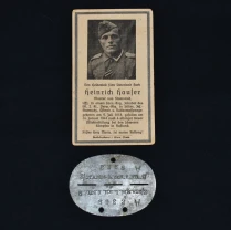 Похоронка,жетон.