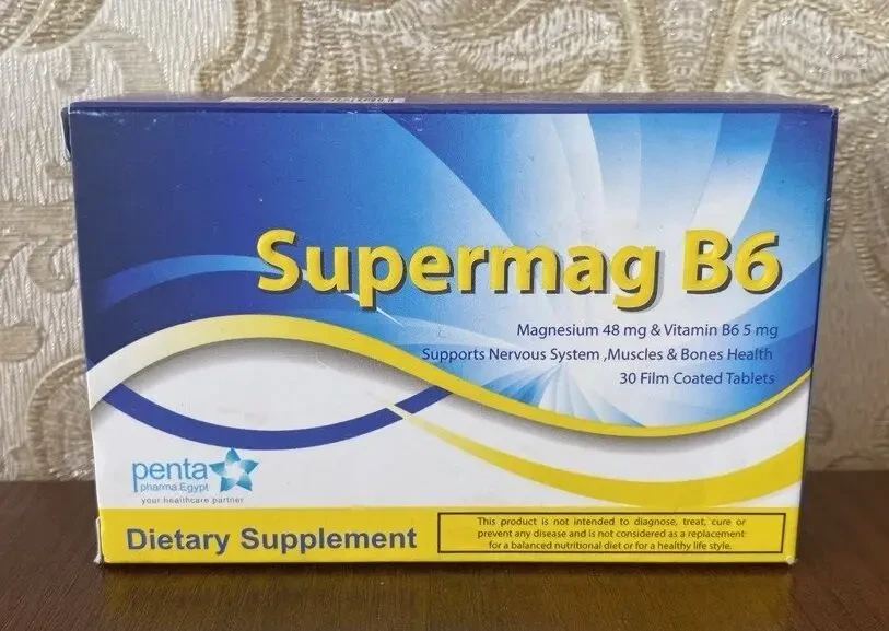 Supermag в6 Супермаг в6 магний 30 табл Египет