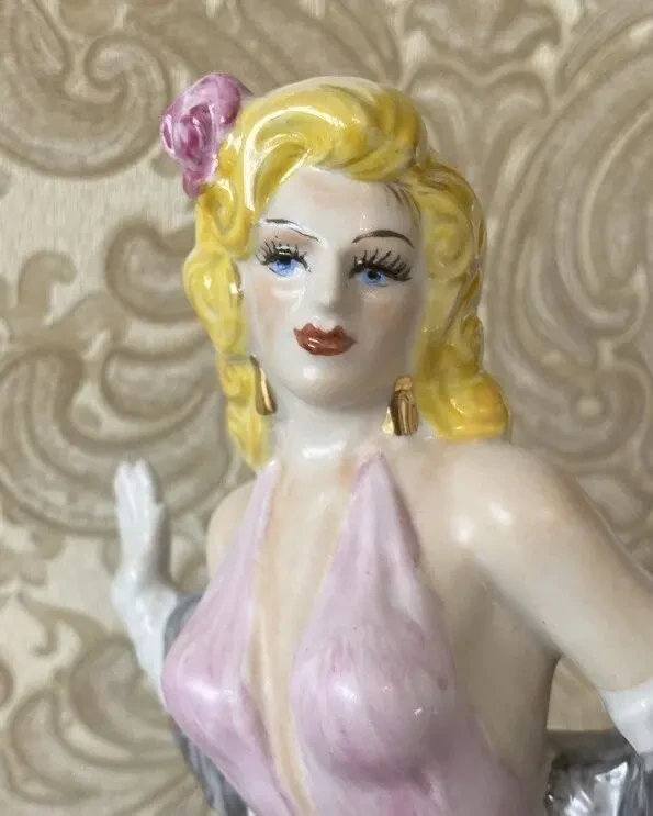 Статуэтка Монро 29 см автор Шевченко роспись Никитаева Коростень 7