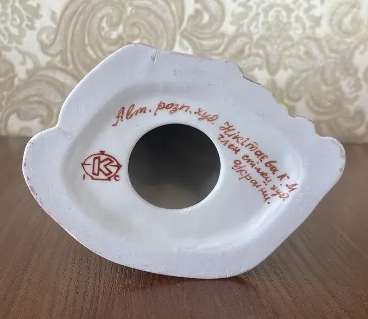 Статуэтка Монро 29 см автор Шевченко роспись Никитаева Коростень 8