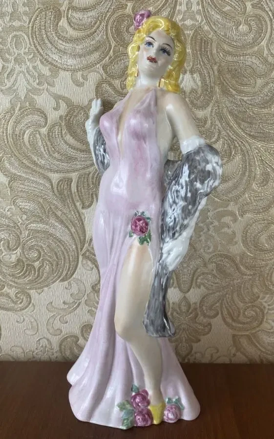 Статуэтка Монро 29 см автор Шевченко роспись Никитаева Коростень