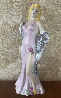 Статуэтка Монро 29 см автор Шевченко роспись Никитаева Коростень