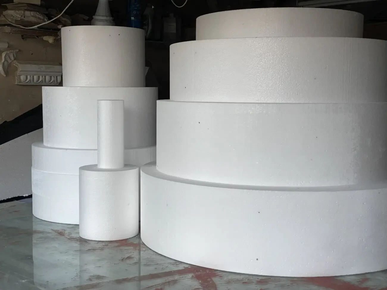 Муляжи, фальш ярусы, деор из пенопласта, муляж для торта, подставки 7