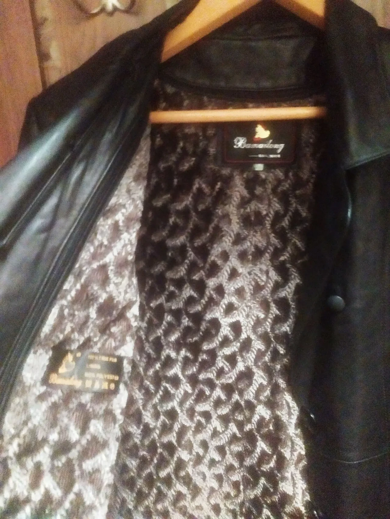 Продам кожаную куртку-плащ 7