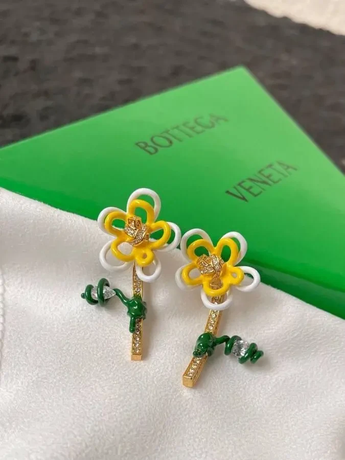 Сережки Bottega Veneta 6