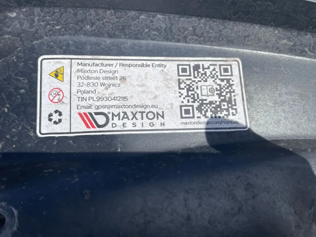 BMW M3 G20 LCI нижний диффузор BM-3-G20F-MPACK-FD2G 5