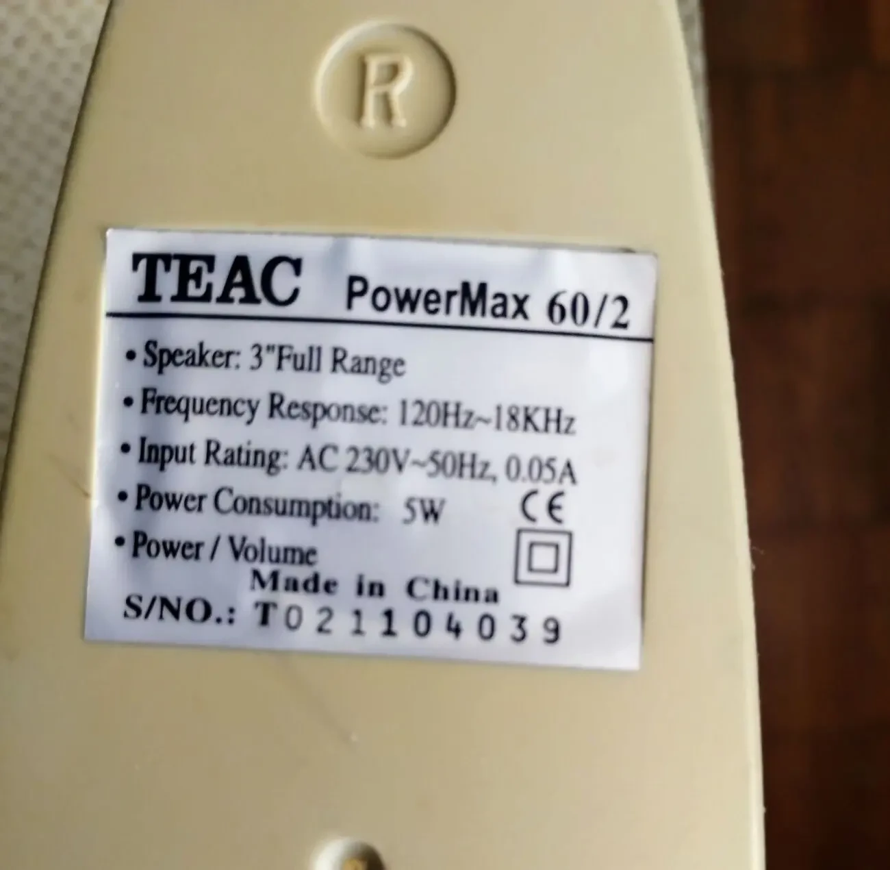 Колонки акустические TEAC PowerMax 60/2 5