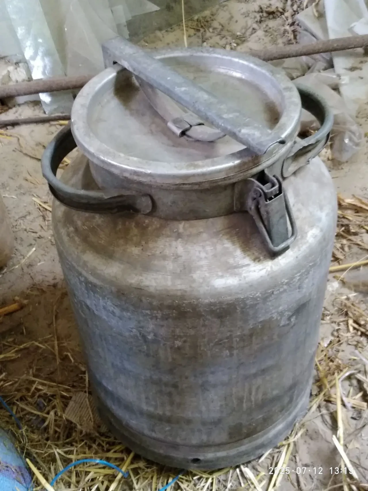 Алюминиевый бидон на 40л. 6